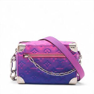 Louis Vuitton Taurillon Illusion Mini Soft Trunk – Purple